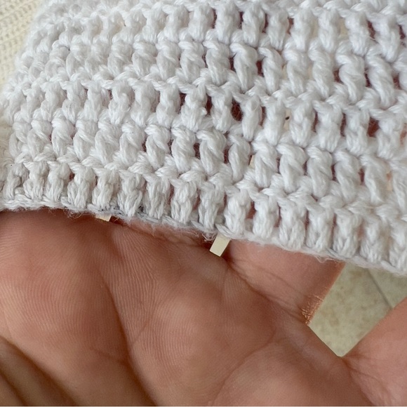 EILEEN FISHER White Open Front Cardigan - Picture 5 of 9